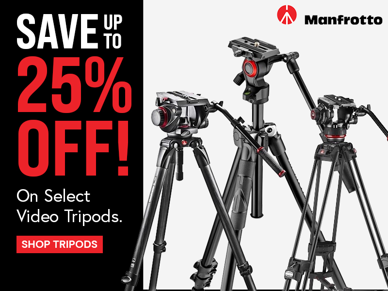 Manfrotto 25% OFF
