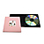 CD Holder with 2x2 Front Cover Photo Window, Pink