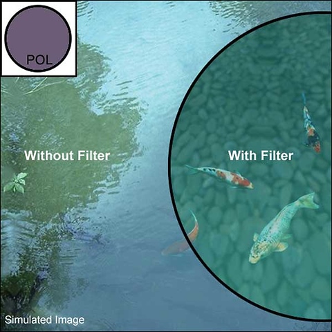 46mm Circular Polarizer Filter Image 1