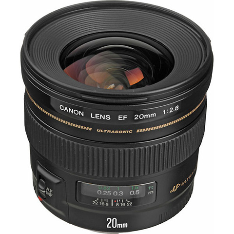 EF 20mm f/2.8 Ultra Wide Angle USM AF Lens Image 0
