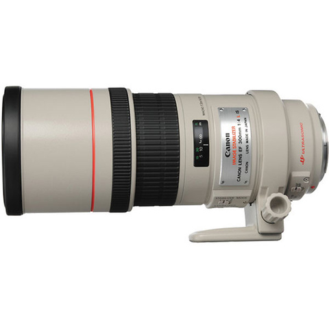 EF 300mm f/4.0L IS Image Stabilizer USM Autofocus Lens Image 1