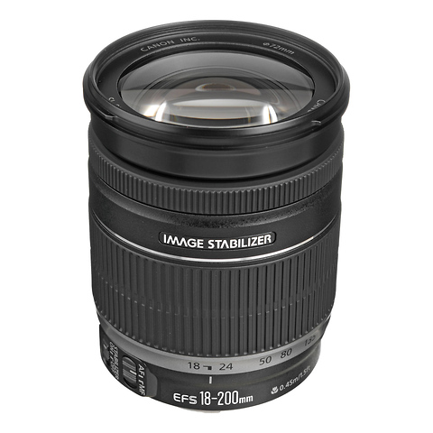 EF-S 18-200mm f/3.5-5.6 IS Autofocus Lens Image 0