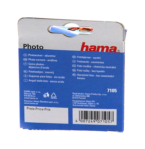 Clear Photo Corners (200 Pack) Image 1
