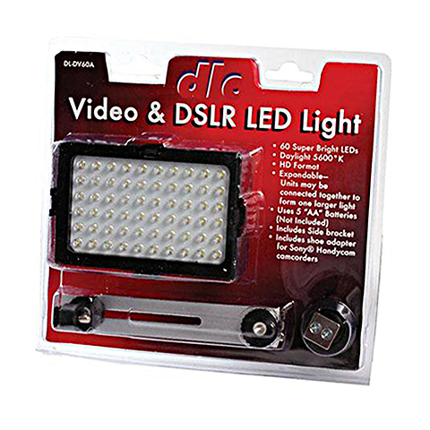 60 LED DSLR/Video Light Image 0
