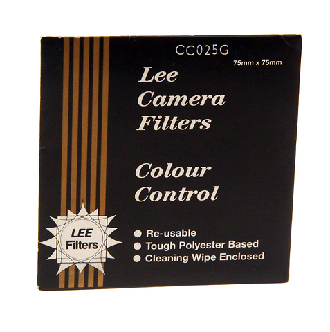 3 x 3in CC 025 Green Polyester Filter Image 0