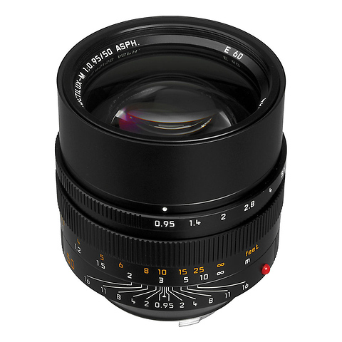 50mm f/0.95 Noctilux M Aspherical Manual Focus Lens (Black) Image 1
