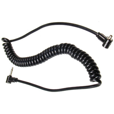 PC to Miniphone Camera Synch Cable, Coiled - 21