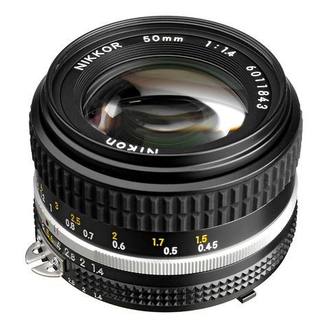 50mm f/1.4 AIS Manual Focus Lens Image 1