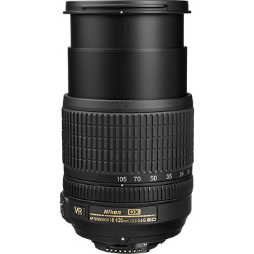 18-105mm f/3.5-5.6G ED VR AF-S DX Nikkor Autofocus Lens