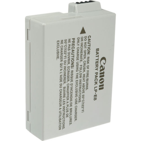 LP-E8 Battery Pack for Select EOS Rebel SLR Camera Image 1