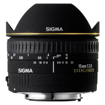 AF 15mm f/2.8 EX DG Diagonal Lens - Canon Mount