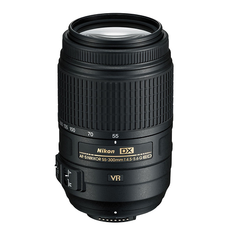 AF-S NIKKOR 55-300mm f/4.5-5.6G ED VR Zoom Lens Image 0