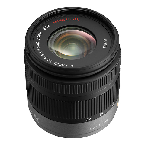 14-42mm f/3.5-5.6 Lumix G Vario Mega O.I.S. Lens Image 1