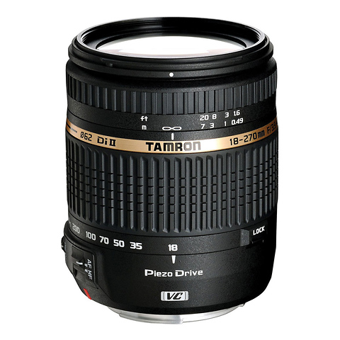 AF 18-270mm f/3.5-6.3 Di II VC PZD AF Lens for Nikon Image 0