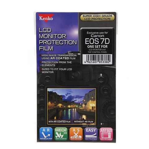 LCD Screen Protection Film for Canon 7D Image 0