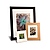 Metro 5 x 7 Seamless Composite Wood Board Frame Matted (Black)