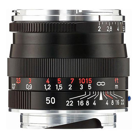 50mm f/2.0 Planar T* ZM MF Lens for (Leica M-Mount) - Black Image 2