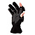 Men's Fleece Gloves - Black, Medium
