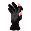 Men's Fleece Gloves - Black, Large Thumbnail 0