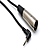 Microphone Cable, Right-angle 3.5 mm TS to XLR3M, 5 ft