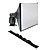 SoftBox LTP with UltraStrap for Shoe Mount Flashes