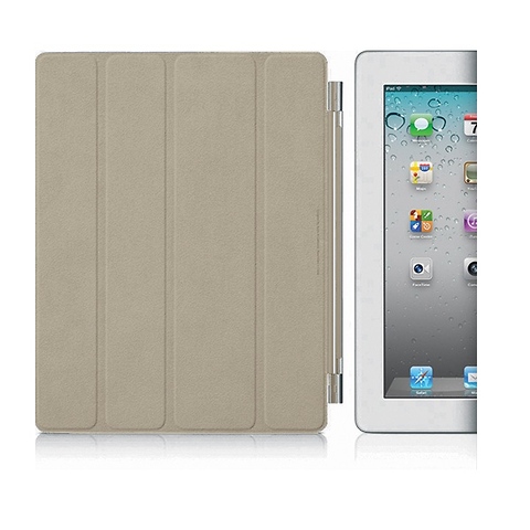 iPad Smart Cover for the iPad 2 & 3 (Leather, Cream) Image 2