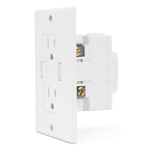 Power2U AC/USB Wall Outlet Image 2