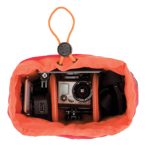 Haven Camera Pouch (Small, Red/Black) Image 4