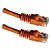 50 Ft (15.24 m) TetherPro Cat6 550 MHz Network Cable (Hi-Visibility Orange)