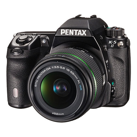 K-5 II Digital SLR Camera with SMC DA 18-55mm f/3.5-5.6 AL WR Lens Kit Image 0