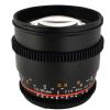 85mm t/1.5 Aspherical Lens for Sony Alpha with De-Clicked Aperture and Follow Focus Fixed Lens Thumbnail 0