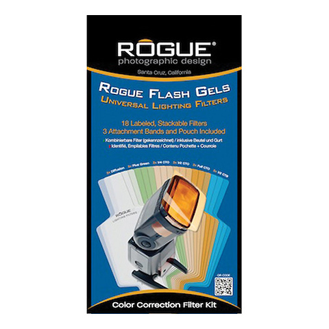 Rogue Flash Gels Color Correction Kit (3 Sets of 6 Gels) Image 2