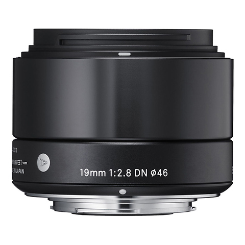19mm f/2.8 DN Lens for Sony E Mount Micro 4/3's (Black) Image 0