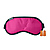 Fabric Eye Mask and Earplugs (Pink)