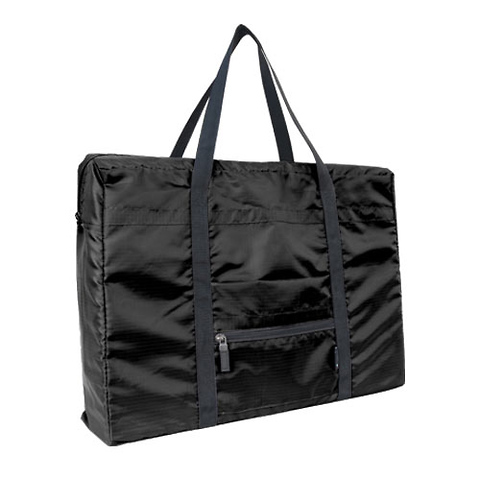 Foldable Travel Tote Bag (Black) Image 0