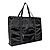 Foldable Travel Tote Bag (Black)