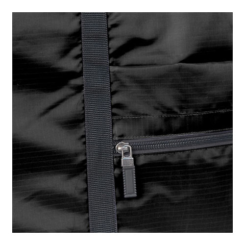 Foldable Travel Tote Bag (Black) Image 2