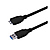 USB 3.0 Compliant 5Gbps Type A Male to Micro-B Cable 6 ft. (Black)