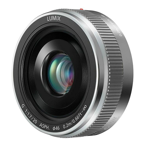 LUMIX G 20mm f/1.7 II Lens (Silver) Image 0