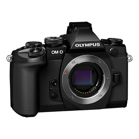 OM-D E-M1 Micro Four Thirds Digital Camera Body (Black) Image 2