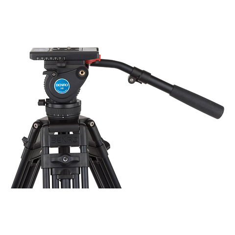 H8 Video Tripod Kit with Aluminum Alloy Legs Image 3