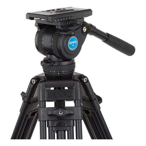 H8 Video Tripod Kit with Aluminum Alloy Legs Image 4