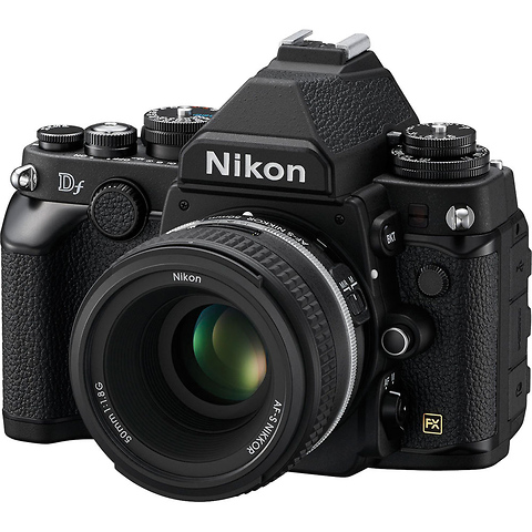 Df Digital SLR Camera with 50mm f/1.8 Lens (Black) Image 0