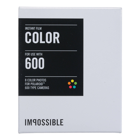 Instant Color Film for Polaroid 600-Type Cameras Image 0