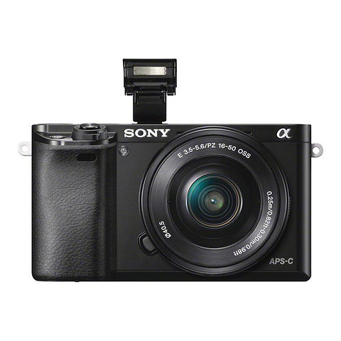 Alpha a6000 Mirrorless Digital Camera with 16-50mm Lens (Black) Image 2