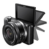 Alpha a5000 Mirrorless Digital Camera with 16-50mm Lens (Black) Thumbnail 4