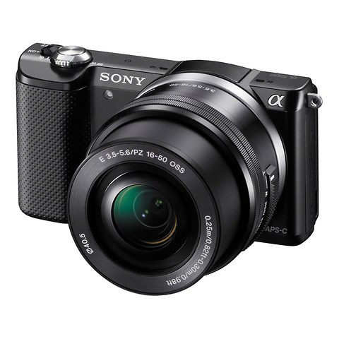 Alpha a5000 Mirrorless Digital Camera with 16-50mm Lens (Black) Image 1
