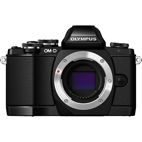OM-D E-M10 Micro Four Thirds Digital Camera Body (Black) Image 0