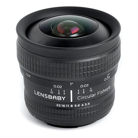 5.8mm f/3.5 Circular Fisheye Lens for Nikon DSLR Image 0