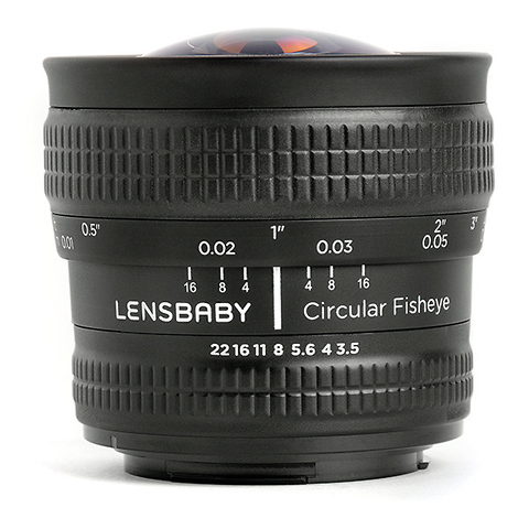 5.8mm f/3.5 Circular Fisheye Lens for Nikon DSLR Image 1